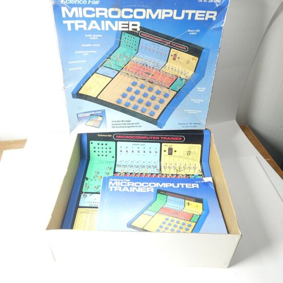 Radio Shack Science Fair Microcomputer Trainer Toy 28-260 Vintage - Picture 4 of 13